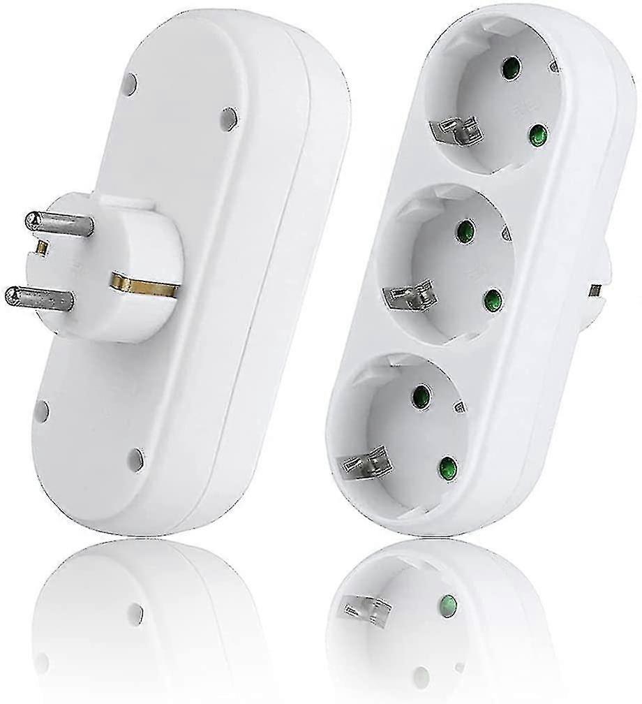 2 قطعة جدار قطاع الطاقة، كتلة متعددة المنافذ مع 3 منافذ، (3500w/16a)، قطاع الطاقة، قطاع الطاقة الكهربائية للمكاتب المنزلية