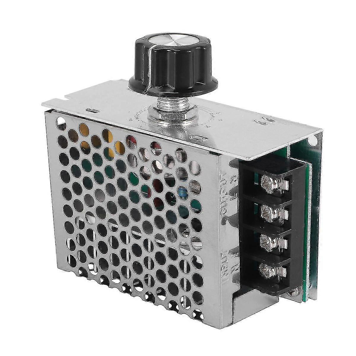 Voltage Regulator Voltage Speed Controller Dimmer + Shell Ac 220v 4000w