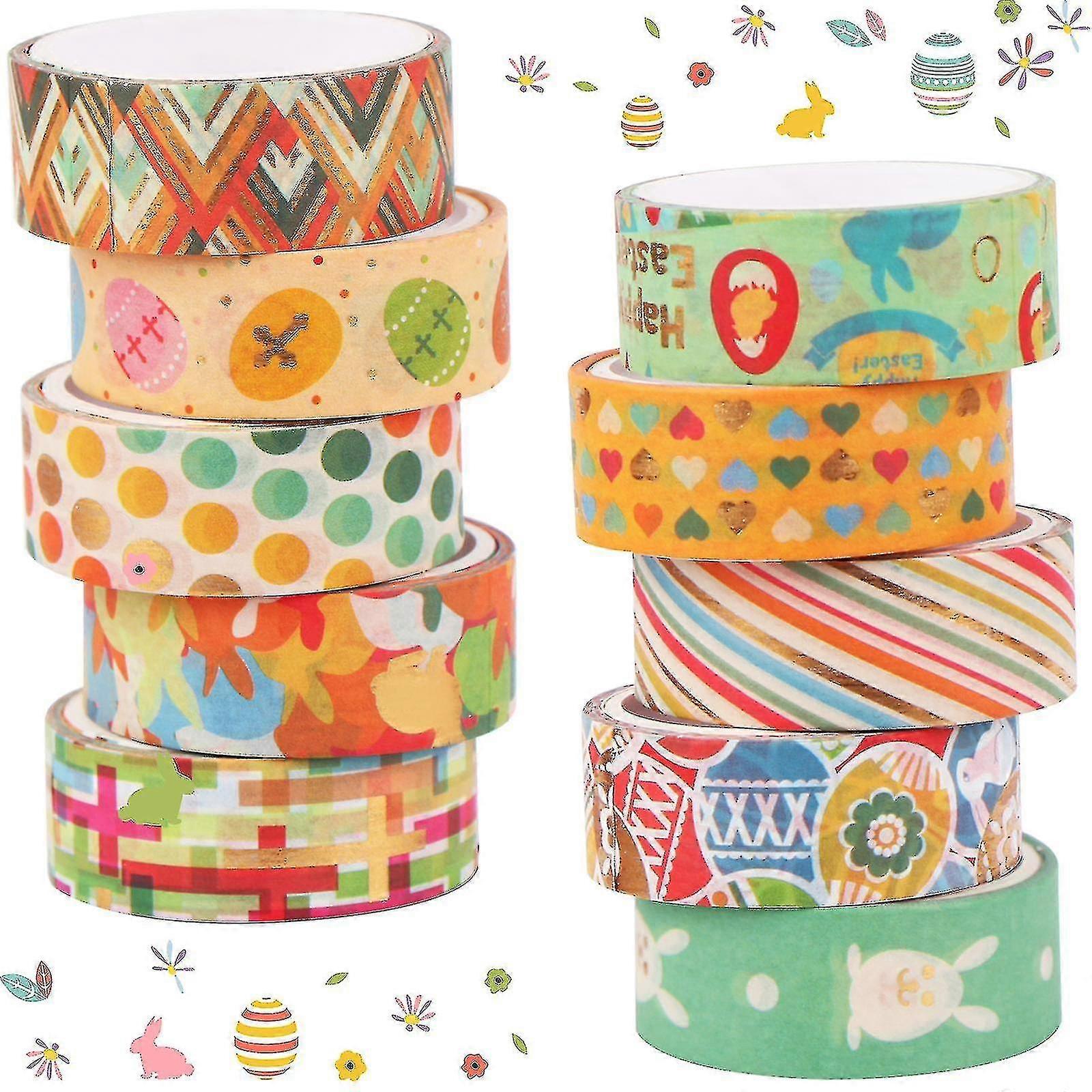 10 Easter Washi Tape Set