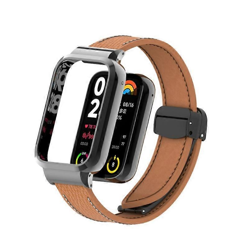 INF Läderrem för Xiaomi Band 8 Pro
