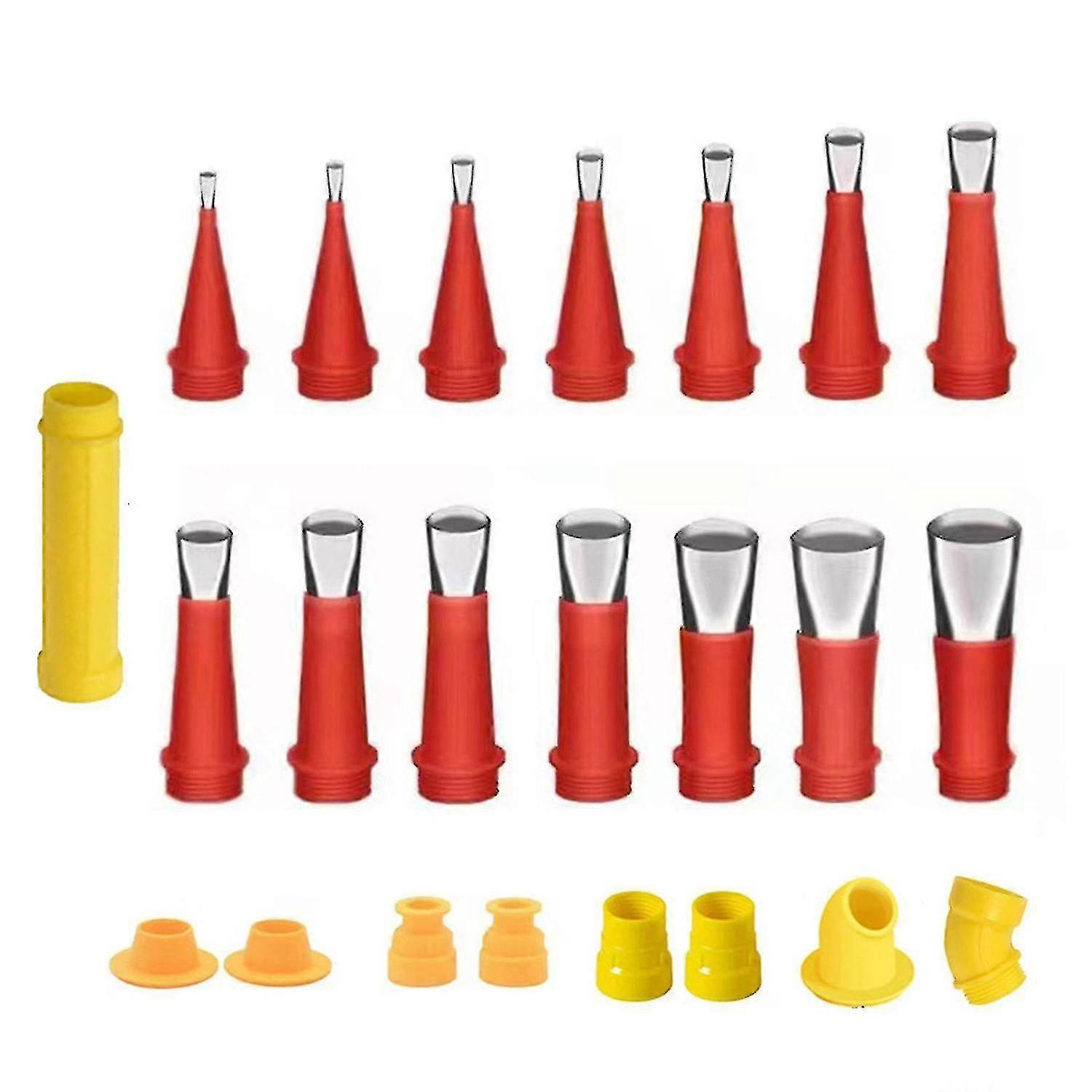 Universal Integrated Stainless Nozzle Tool Kit Multi-purpose Sealant Nozzle Tool For Joint Frame Sea