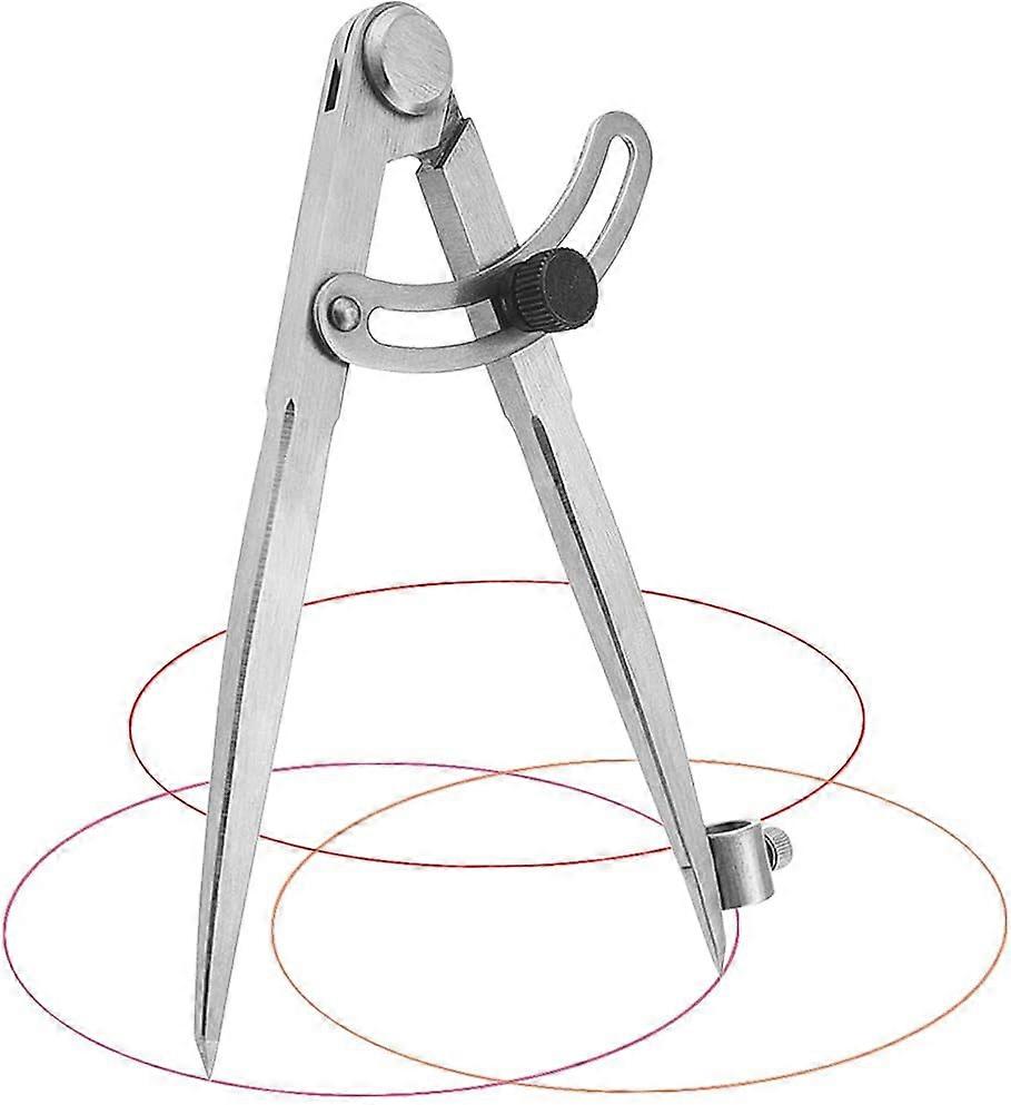 Carpenter Compass,20cm Carbon Steel Carpenter Compass,Large Diameter Compass