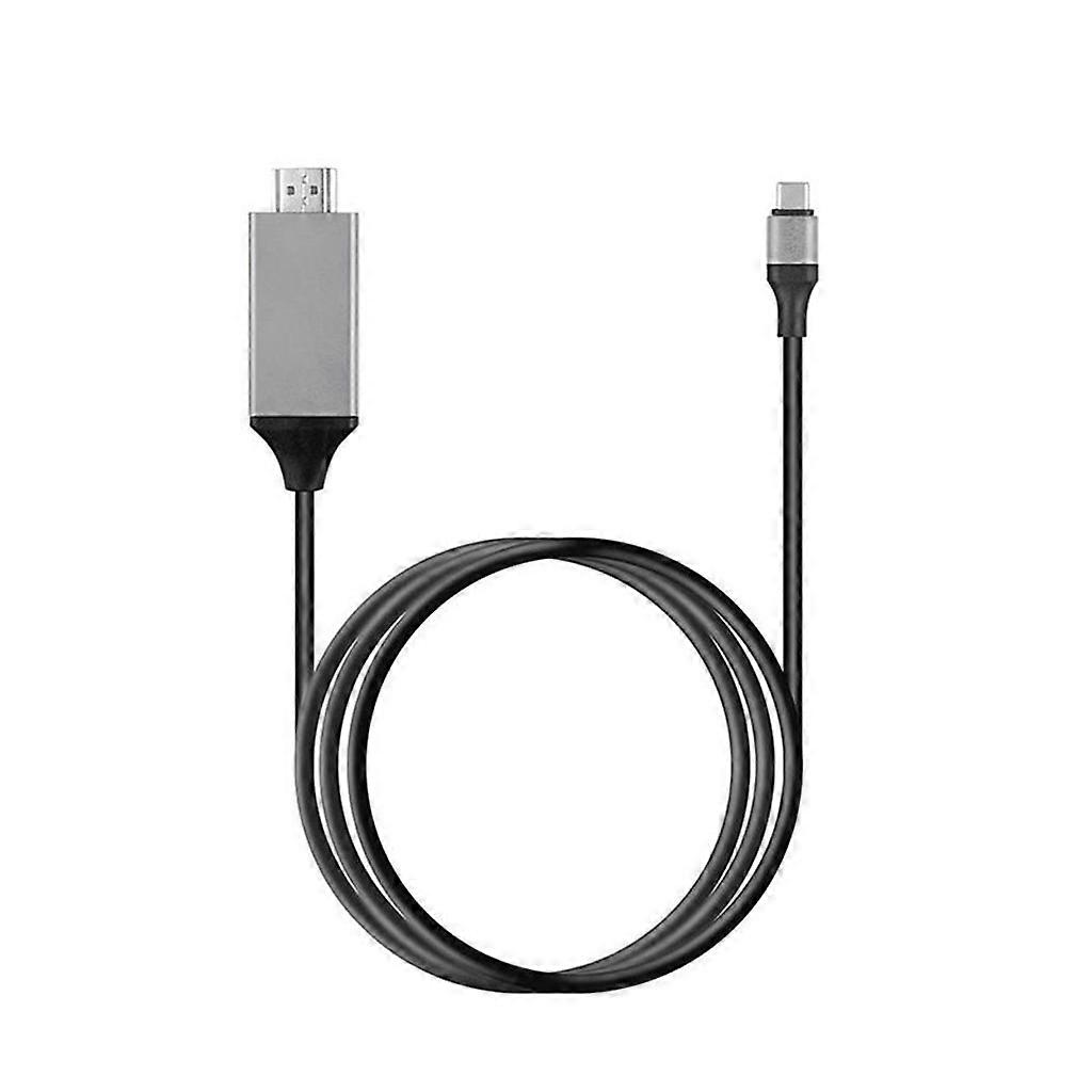 2m USB 3.1 Type C to HDMI-compatible 1080P Adapter Type C Cable For MacBook