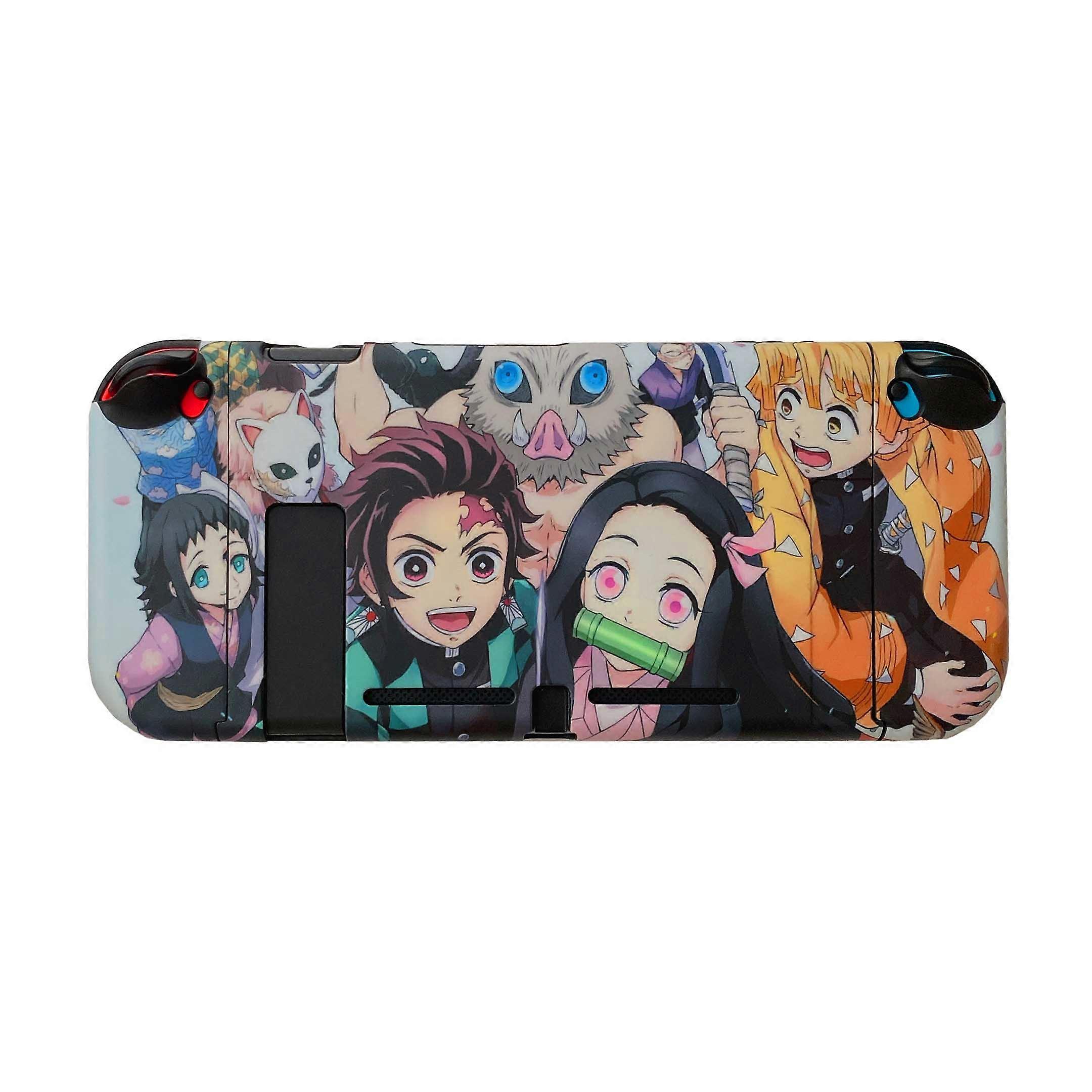 Demon Slayer Kamado Tanjirou Gamepad Split Switch Soft Protective Case For Nintendo Switch Cover