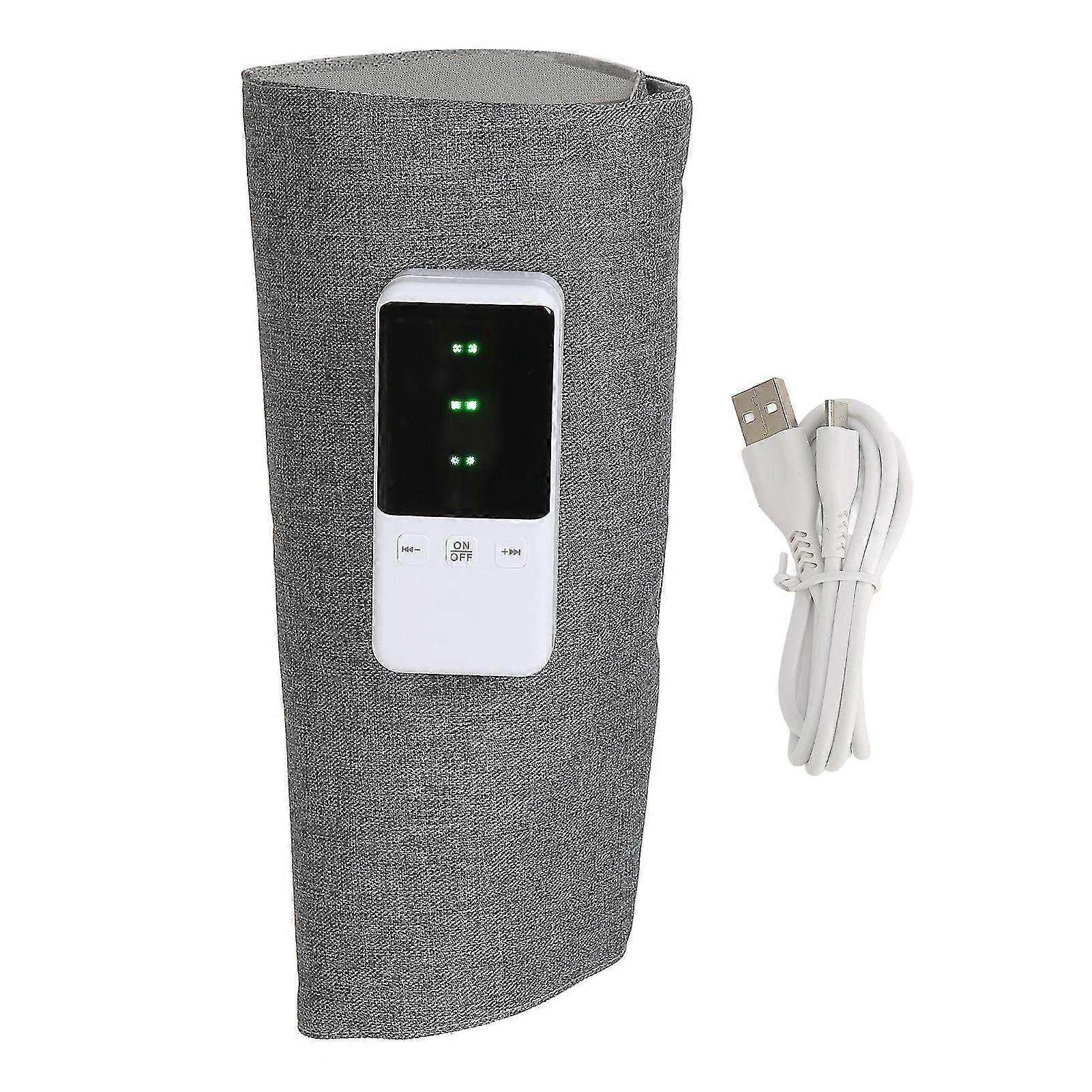 Leg Massager for Pain Relief with USB Charging LED Display Heated Feature and 5 Massage Levels