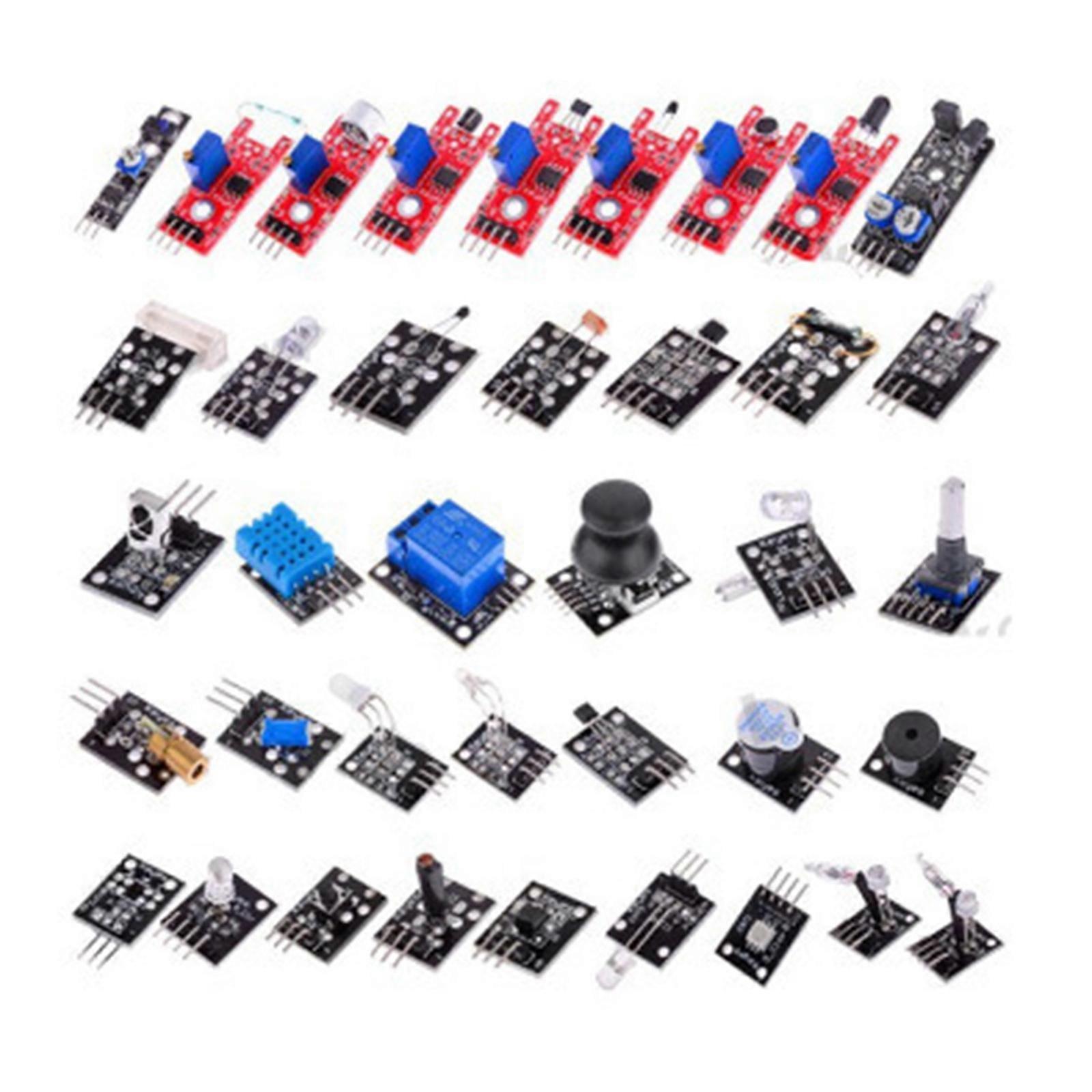 37/45 i 1 Sensorer Sortiment Sensor Startsett for Arduino Raspberry Pi Sensor