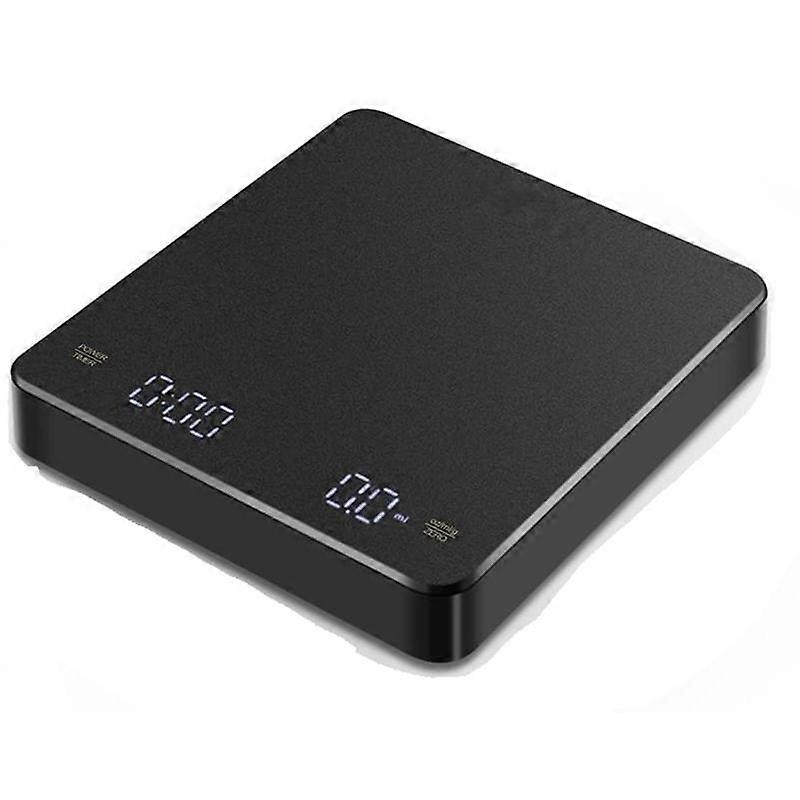 Coffee Scale with Timer, Coffee Scale, 0.1G/3Kg, Rechargeable, Auto Off, for Barista