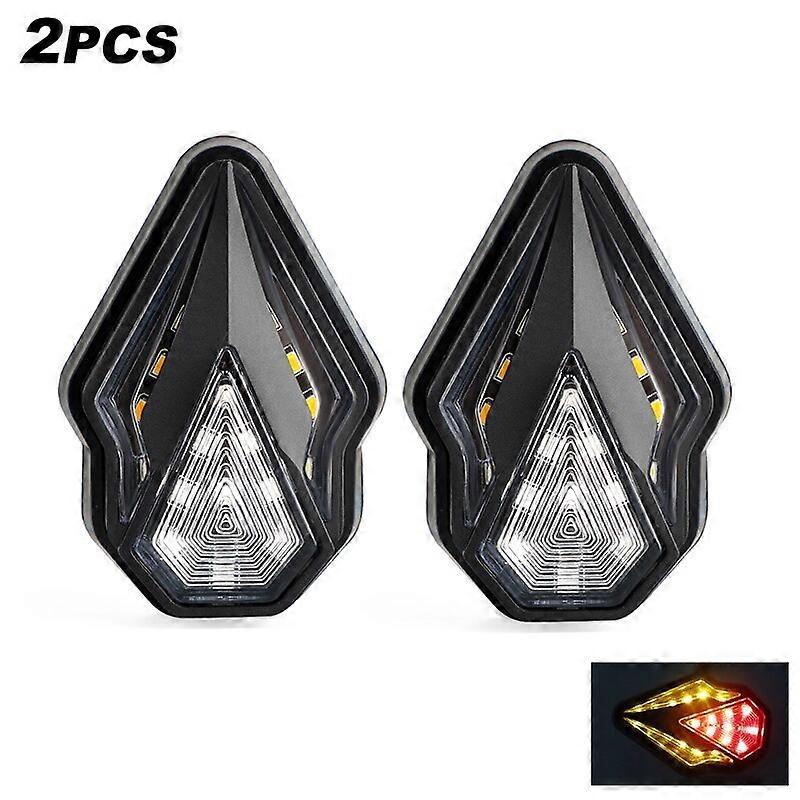 Motorcycle Flush Turn Signal Light Motorbike LED Lamp Diamond Indicators Flasher Blinker Amber Lights for Suzuki Yamaha 12VMotor Vehicle Lighting