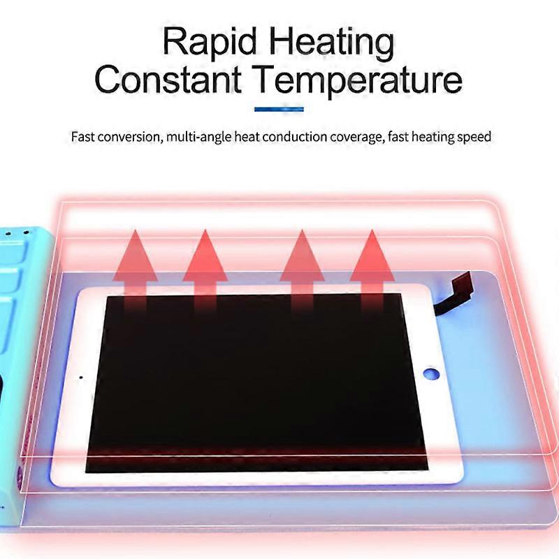 S-918E LCD Display Screen Splitter Quick Warming Heating Stage Separator Pad