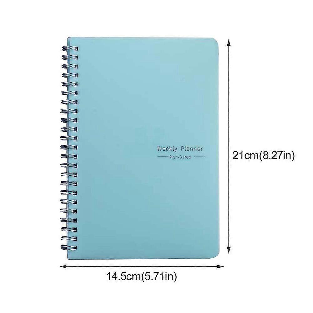 A5 Wochenplaner Portable Habit Tracker undatiert To Do List Schreiben