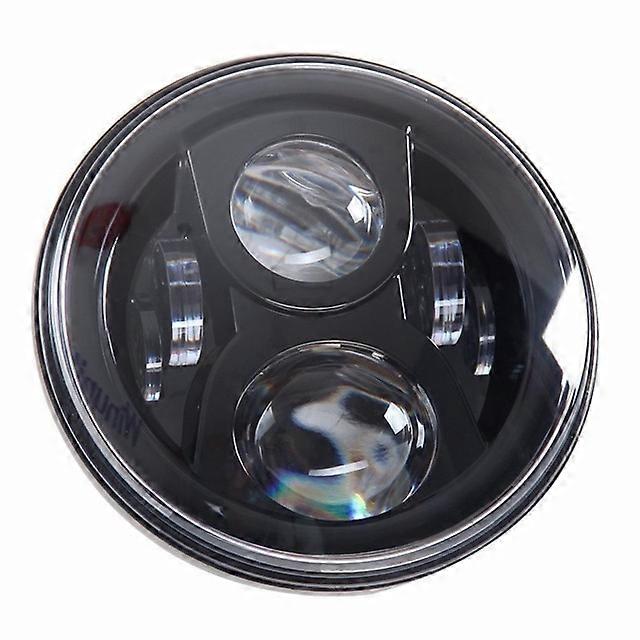 Reflektor motocyklowy Oświetlenie pojazdu 7 "Silnik projektora LED Chromowany reflektor H4 Oświetlenie pojazdu do Harley Street Glide Softail FLHX FLD Yamaha Ro