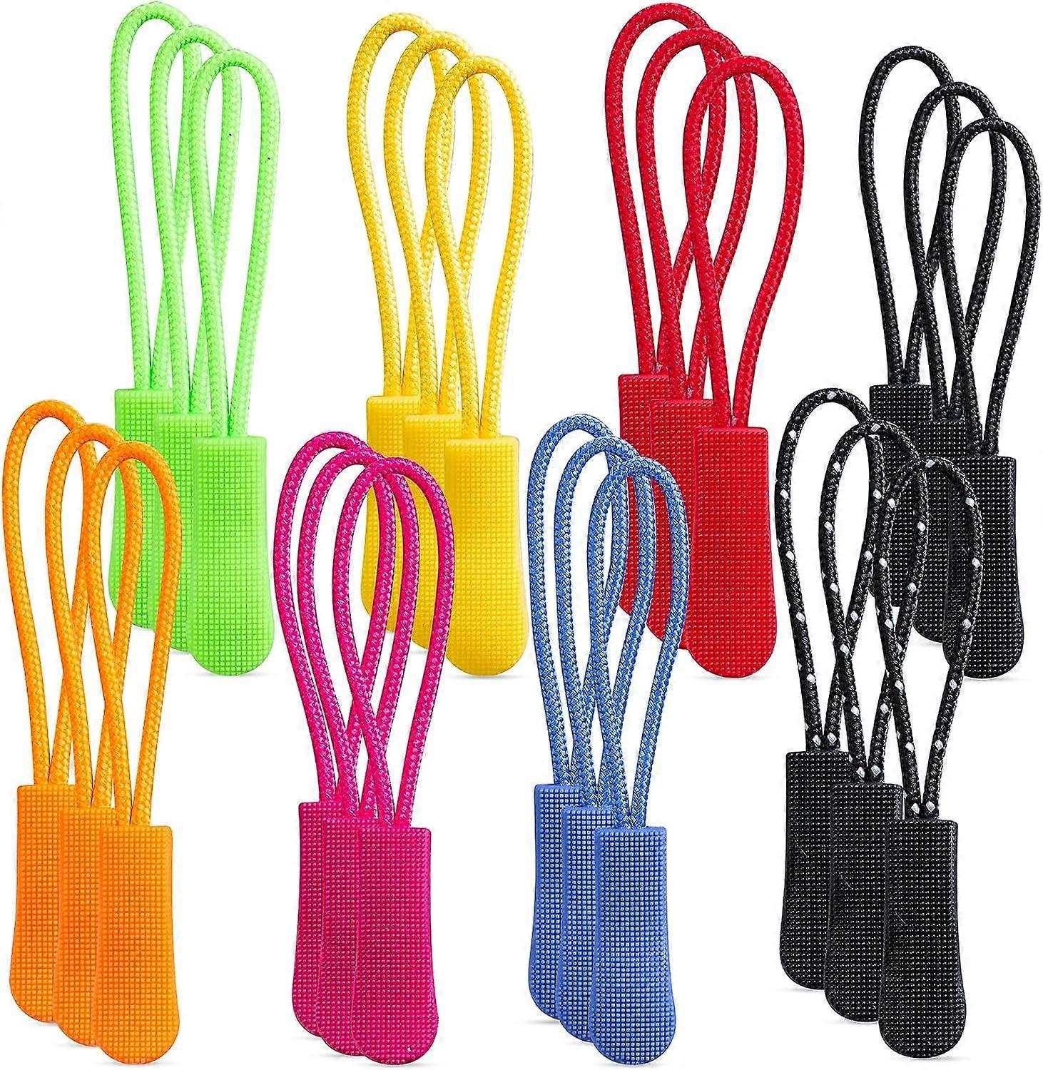 80pcs zip pull tabs zip extensions for clothing backpacks suitcases handbags purses