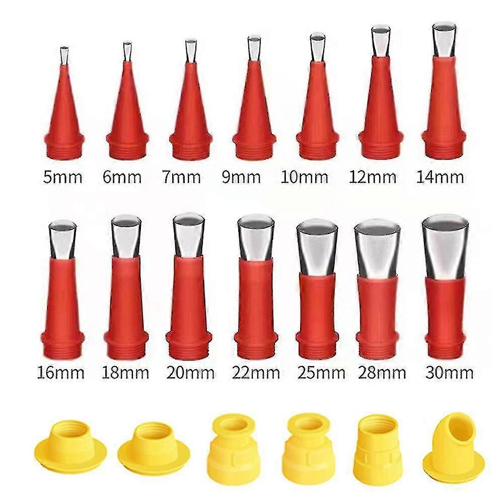 Universal Integrated Stainless Nozzle Tool Kit Multi-purpose Sealant Nozzle Tool For Joint Frame Sealing