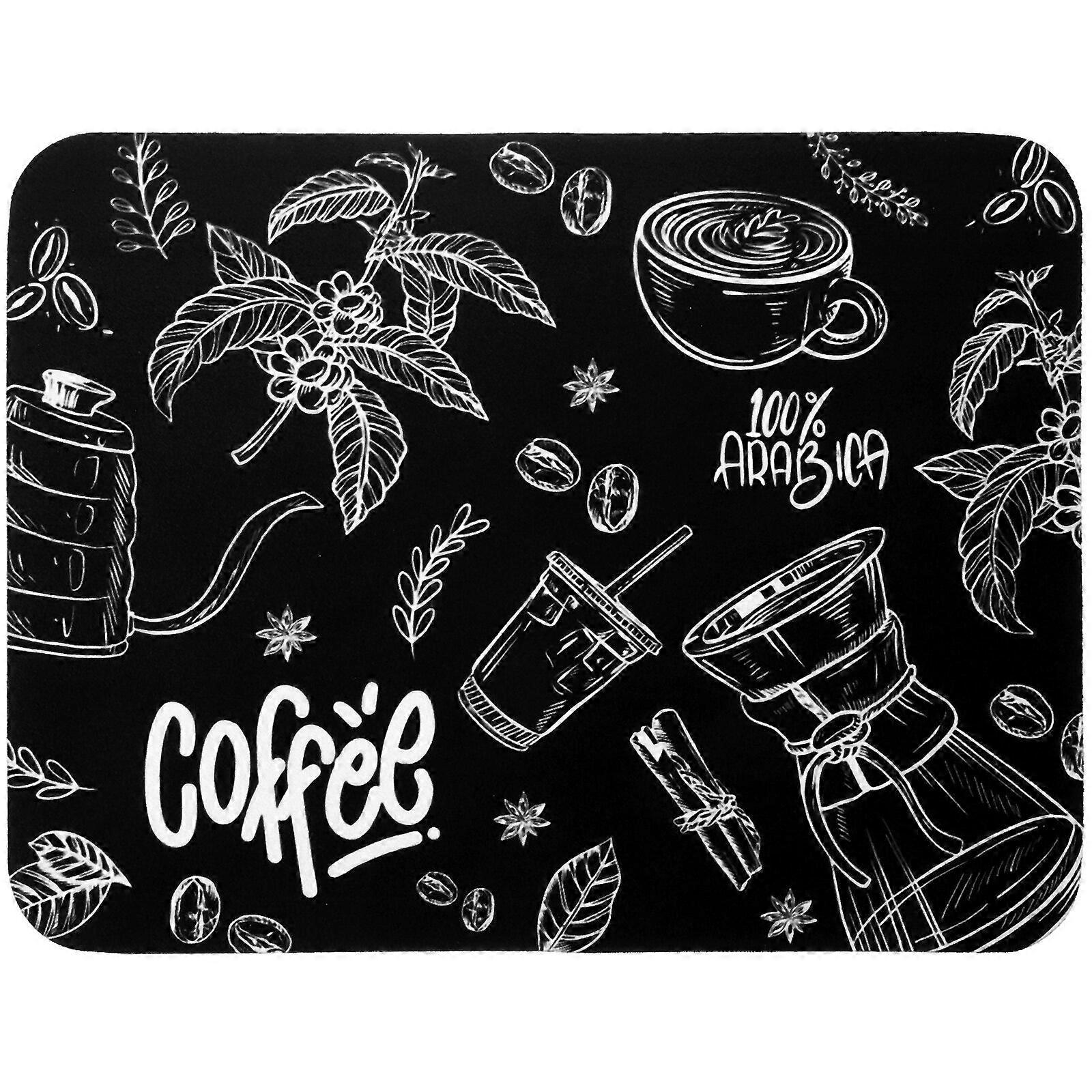 Coffee Maker Mat Dish Drying Mat Non-slip Mat Kitchen Countertops Absorbent Mat