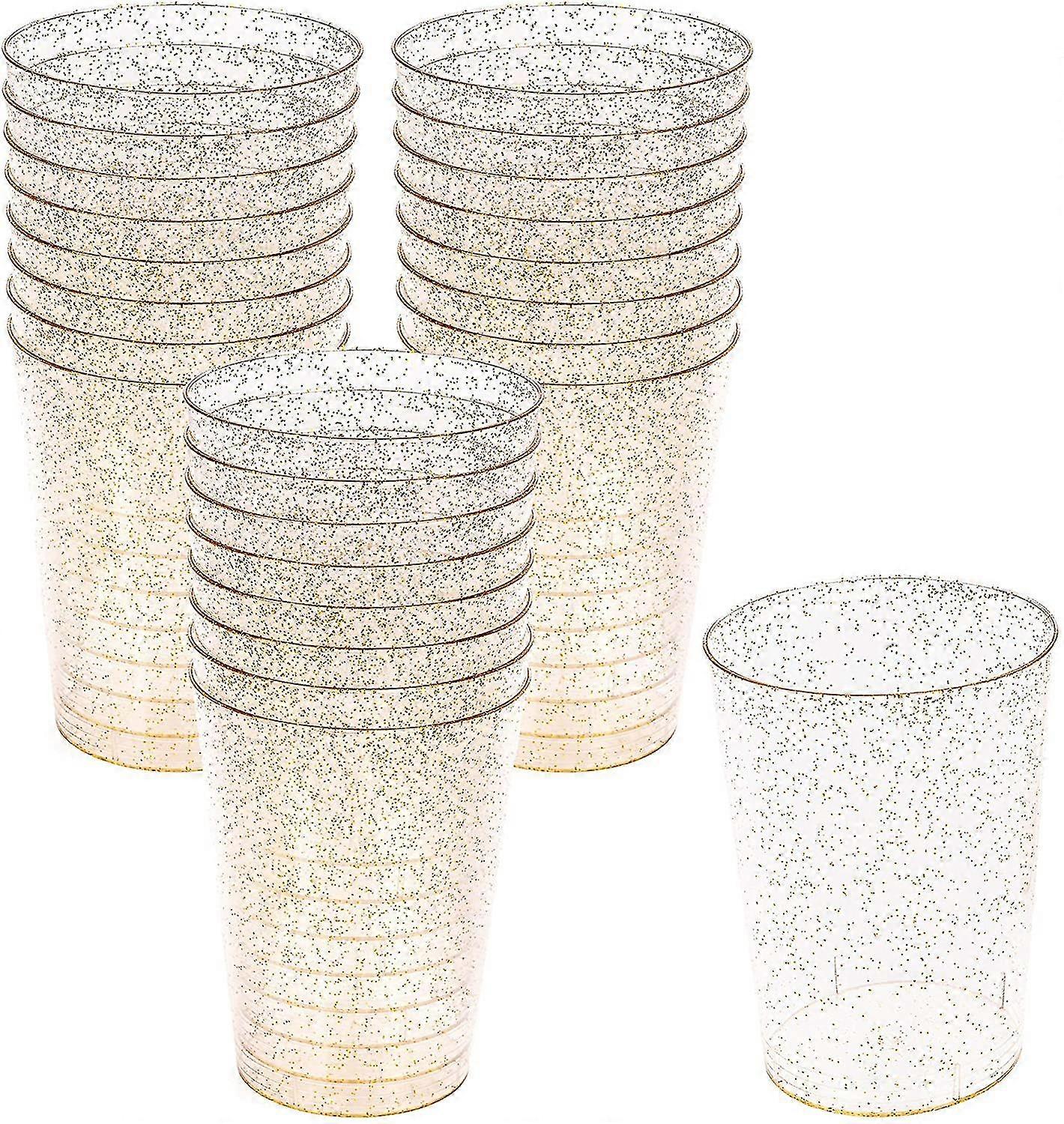 50 Premium Multipurpose Plastic Cups - 360ml