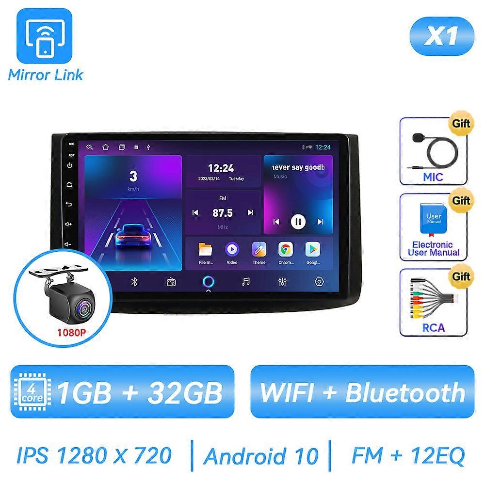 Autoradio Android Für Chevrolet AVEO T250 2006 - 2012 Auto Stereo Auto Multimedia Player Carplay GPS Navigation QLED Touchscreen