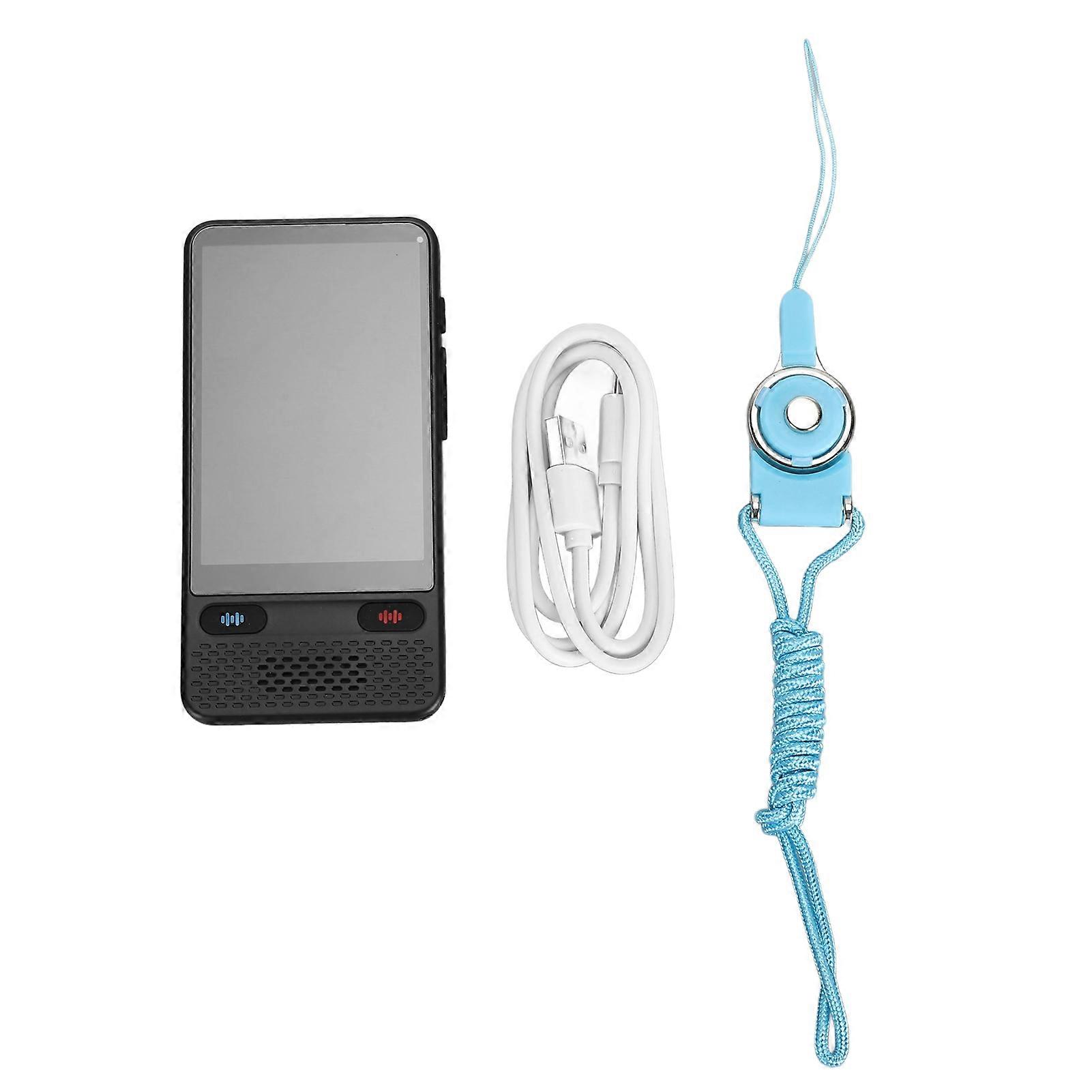 Smart Voice Translator 137 Languages Portable Language Translator Device with 3.5 Inch Touch Screen for Travel Shopping Meeting Learning