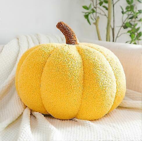 gresskar dekor plysj gresskar pute, halloween gresskar fylt leketøy gresskar 3d formet pute for hjemmedekor