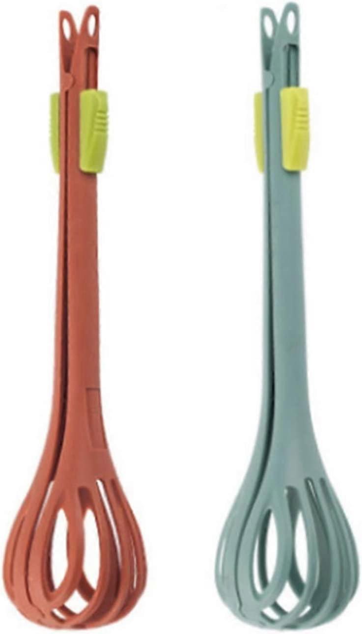 Versatile two-part whisk for whipping, mixing and cooking