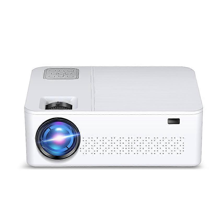 TRANSJEE A6500Pro 1080P FHD WiFi White Projector