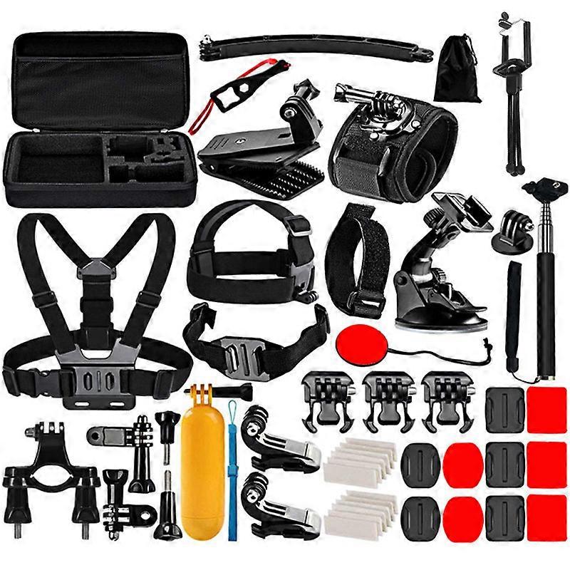 PULUZ 50 in 1 Accessories Total Ultimate Combo Kits with EVA Case