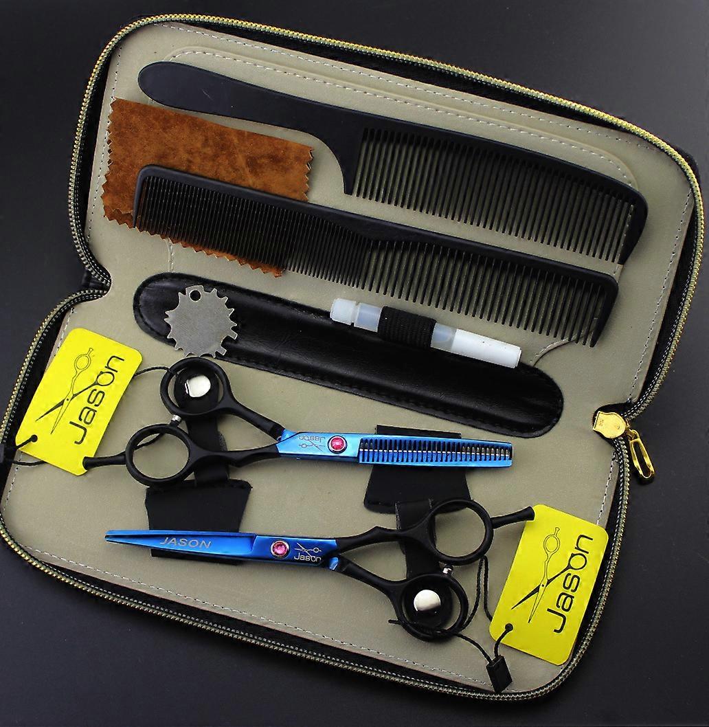 Hd-29 Color Hairdressing Scissors Flat Scissors Thin Scissors Set