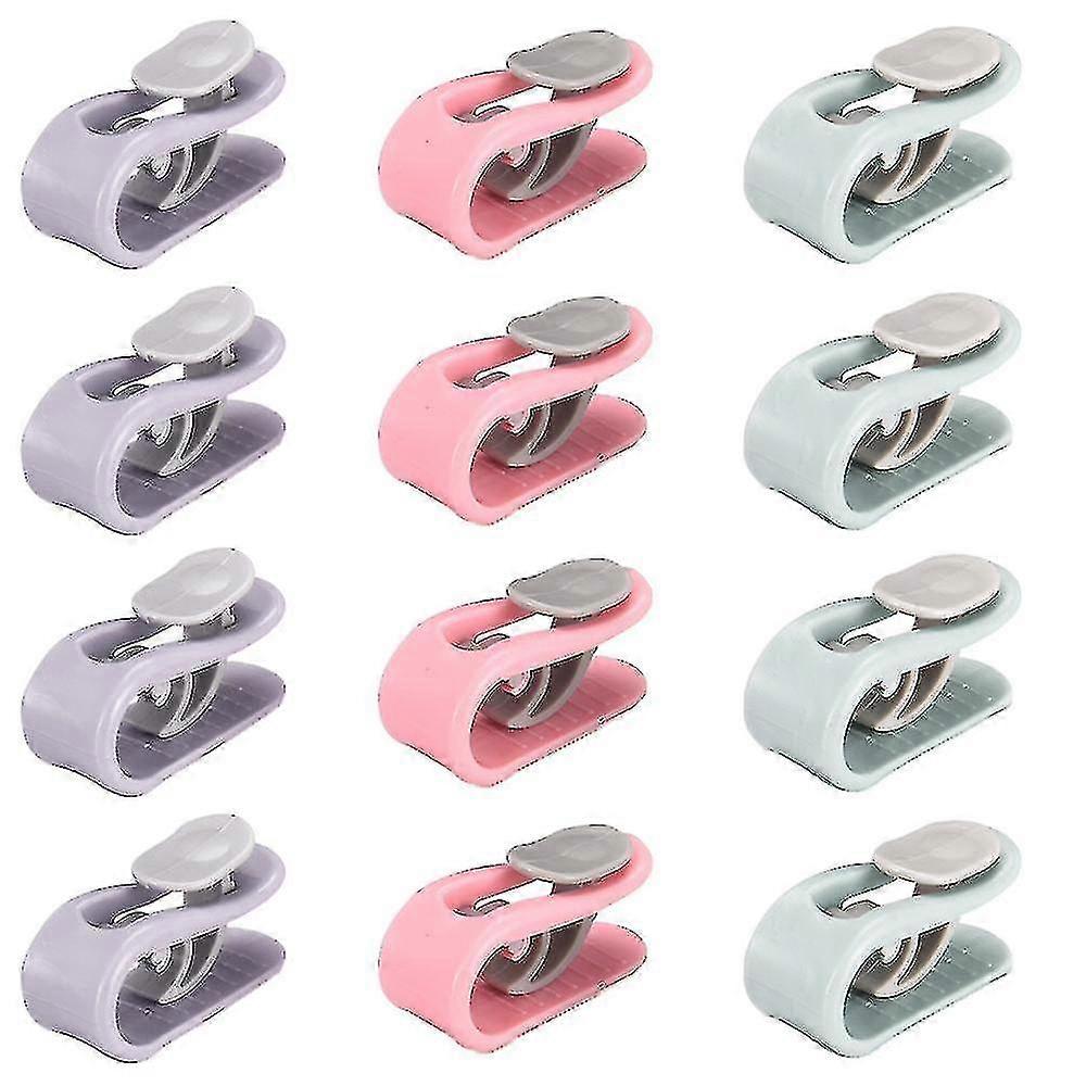 12 Pcs Duvet Clips And Bed Sheet Grippers, Sheet Fasteners Set