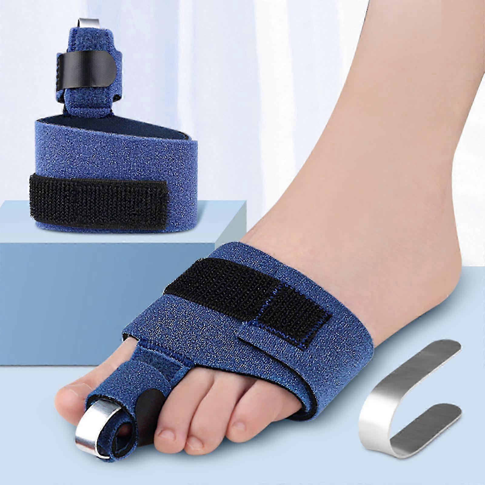 Toe Corrector Splint, Toe Straightener For Hammer Toe Corrector, Adjustable Orthopaedic Toe Protector Splint, Night Toe Brace Support Strap