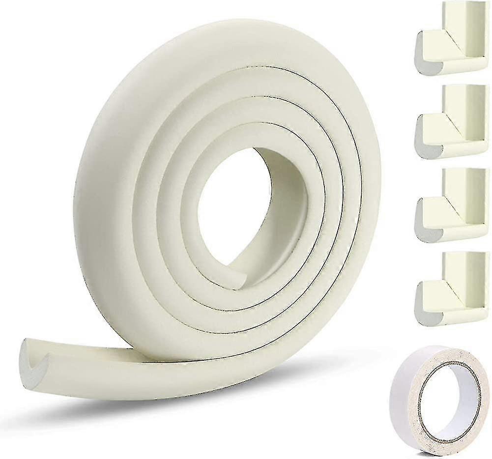 Kantbeskyttelse, kantbeskyttelse 2m og 4 stykker hjørnebeskyttelse Mad Random Color