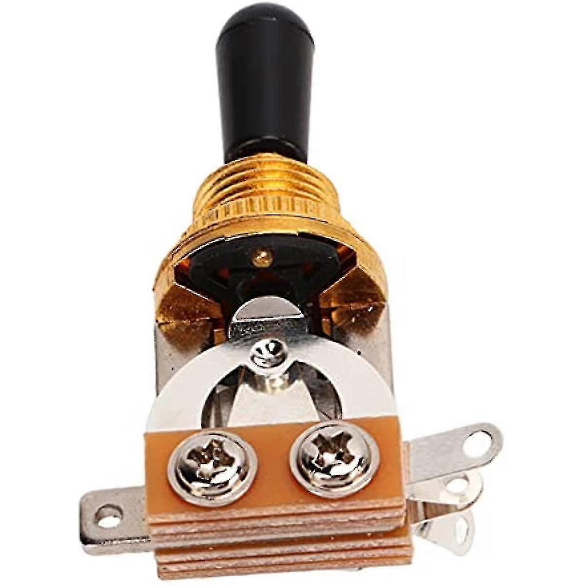 Guitar 3 Way Toggle Switch Guitar Toggle Switch 3 Way Metal Pickup Selector Instrument Accessory Replacement Part
