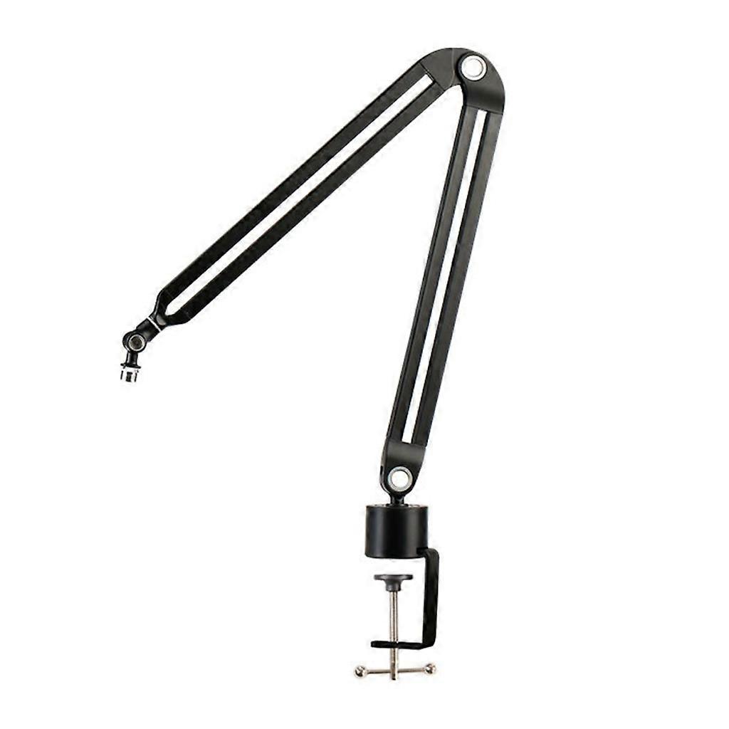Extendable Recording Microphone Holder with Mic Clip Table Mounting Clamp