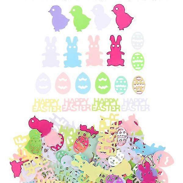 1 Set Easter Party Decorative Confetti Easter Party Table Scatters Confetti For Diy Party Decorations