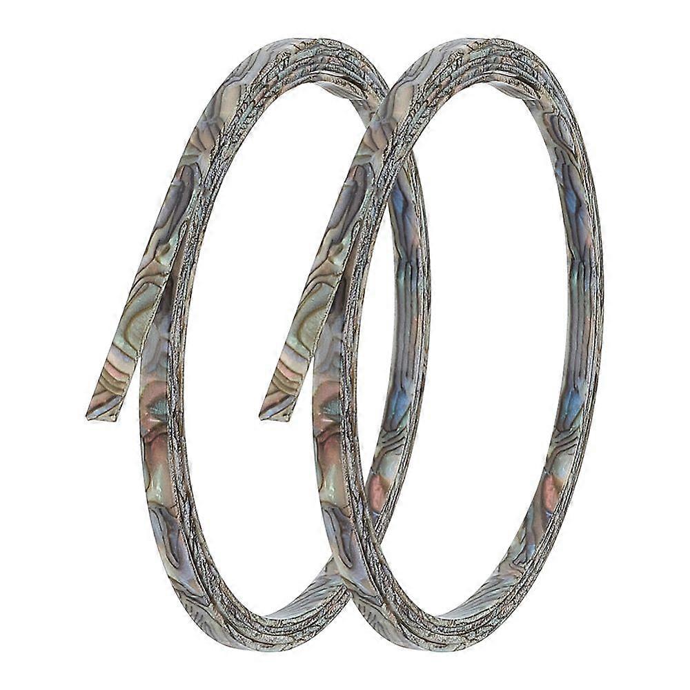 Plastic Imitation Shell Guitar Binding Purfling Strip Gray 1650x6x1.5mm