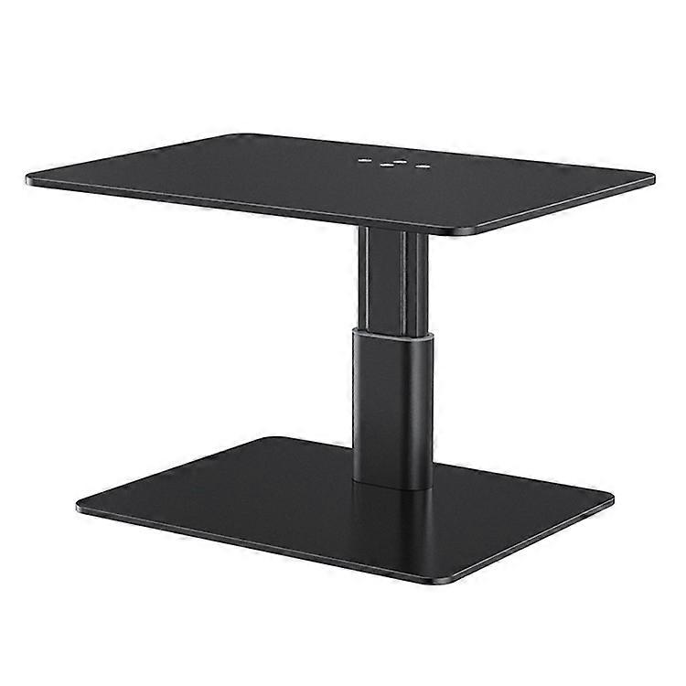 E6 Metal Computer Monitor Laptop Riser Bracket Height Adjustable Desktop Stand