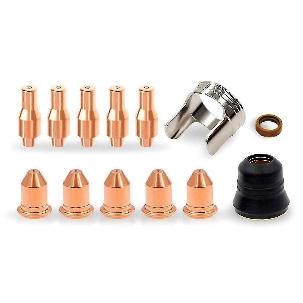 Plasma Cutting Consumables 56576 Tip 56811 Electrode 56255 Suitable For Harbor Freight Titanium 45a Plasma Cutter 13pc