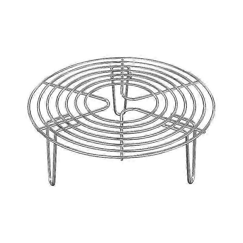 Stainless Steel Insert Grid Cooking Stand Steamer Insert Cake Grid Round Steaming Rack Steamer Insert for Cooking Pots Cooling Grids Cake Grid for Bak