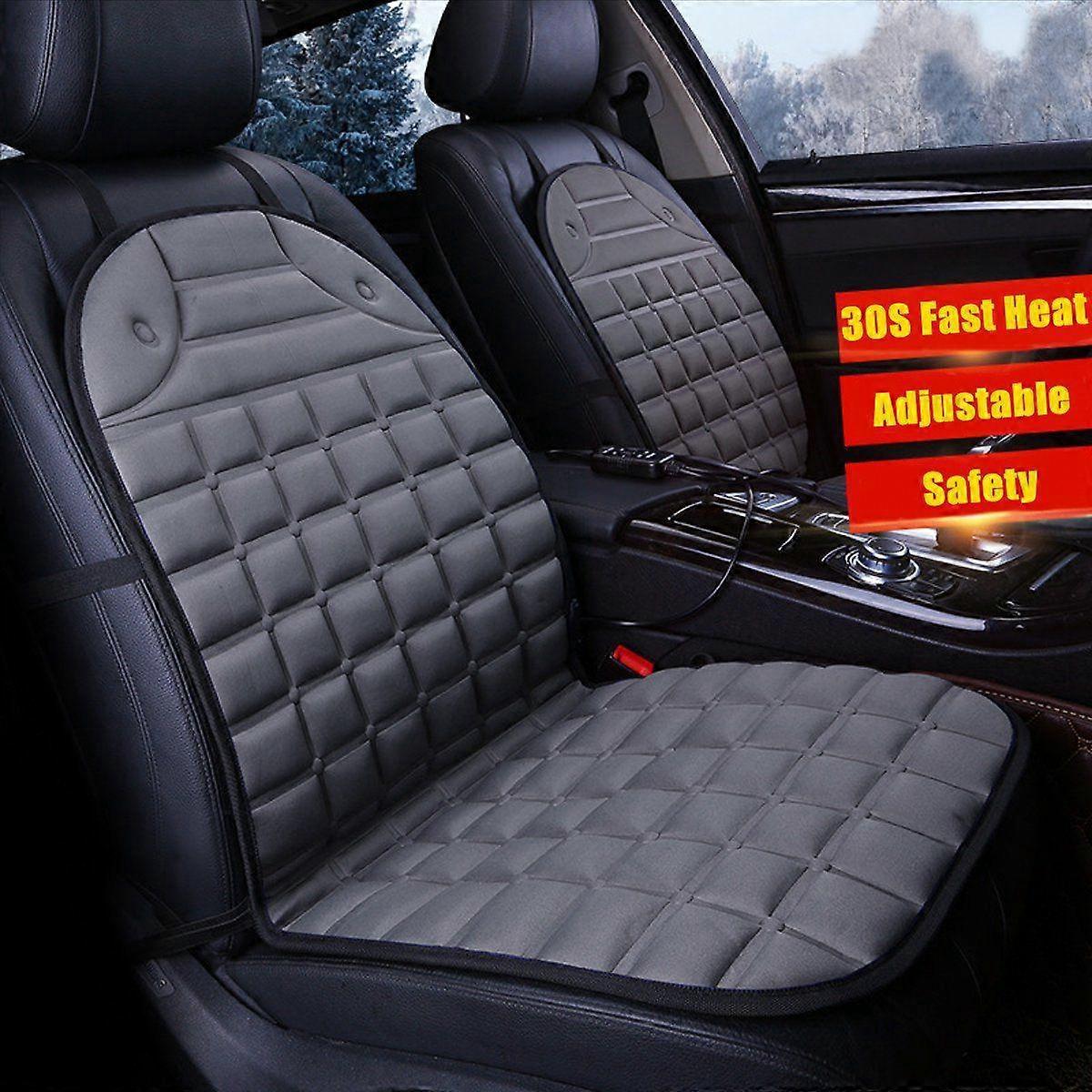 12V Heated Car Heated Car Seat Cushion Seat Cover Heater Winter Home Heated Car Driver Cushion Seat Cushion Winter Warmer
