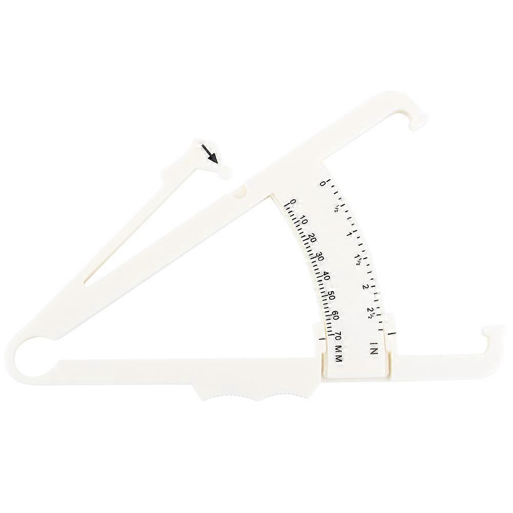 Qukaim Skin Fold Measurement Body Fat Caliper Tester, Accurate Measure Skin Fold Fitness Tool, 1PC