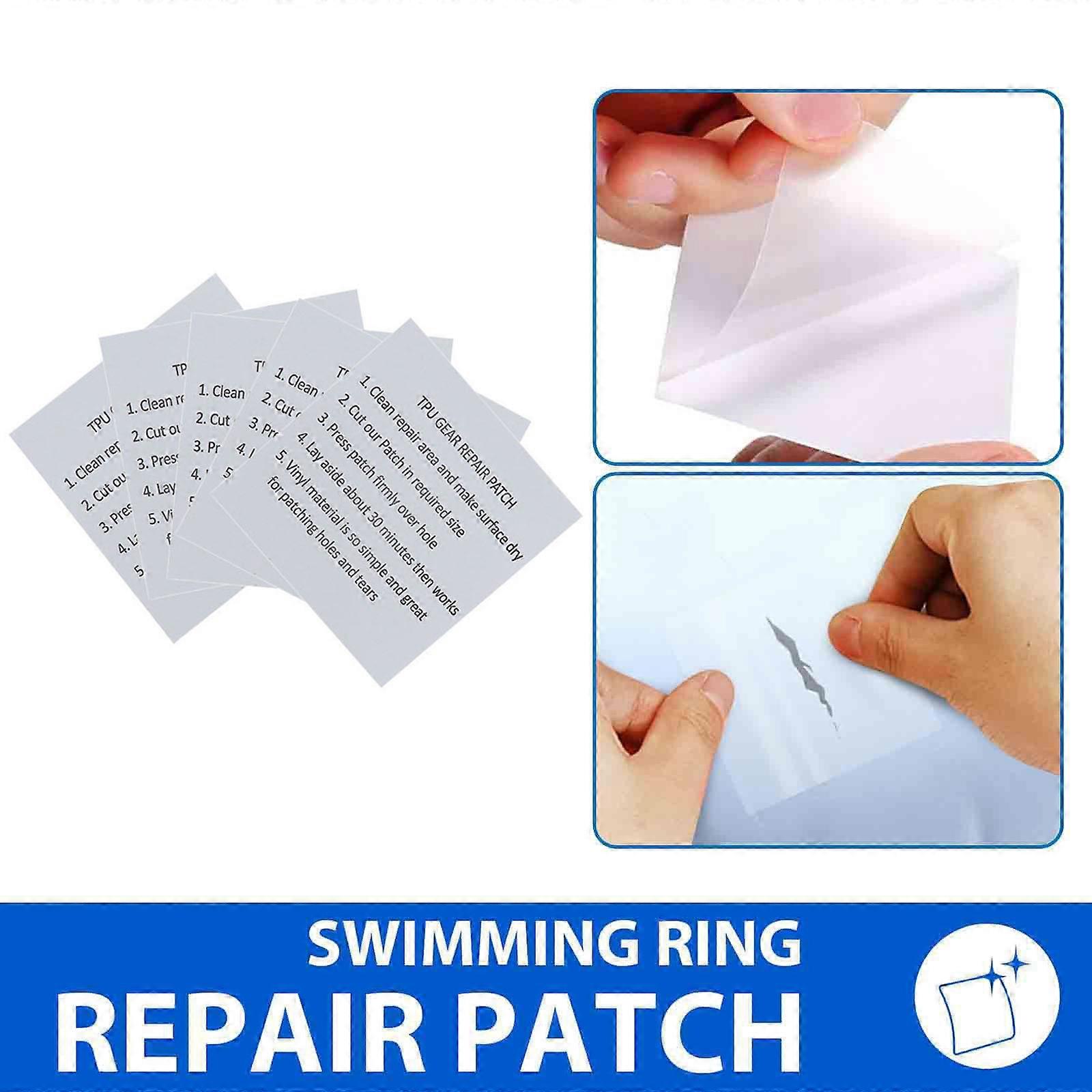 Self Adhesive TPU Pool Patch Repair Kits Pool Patches For Above Ground Pools Repair Patch Kits For Inflatable Pools, Inflatable Toys, Inflatable Beds
