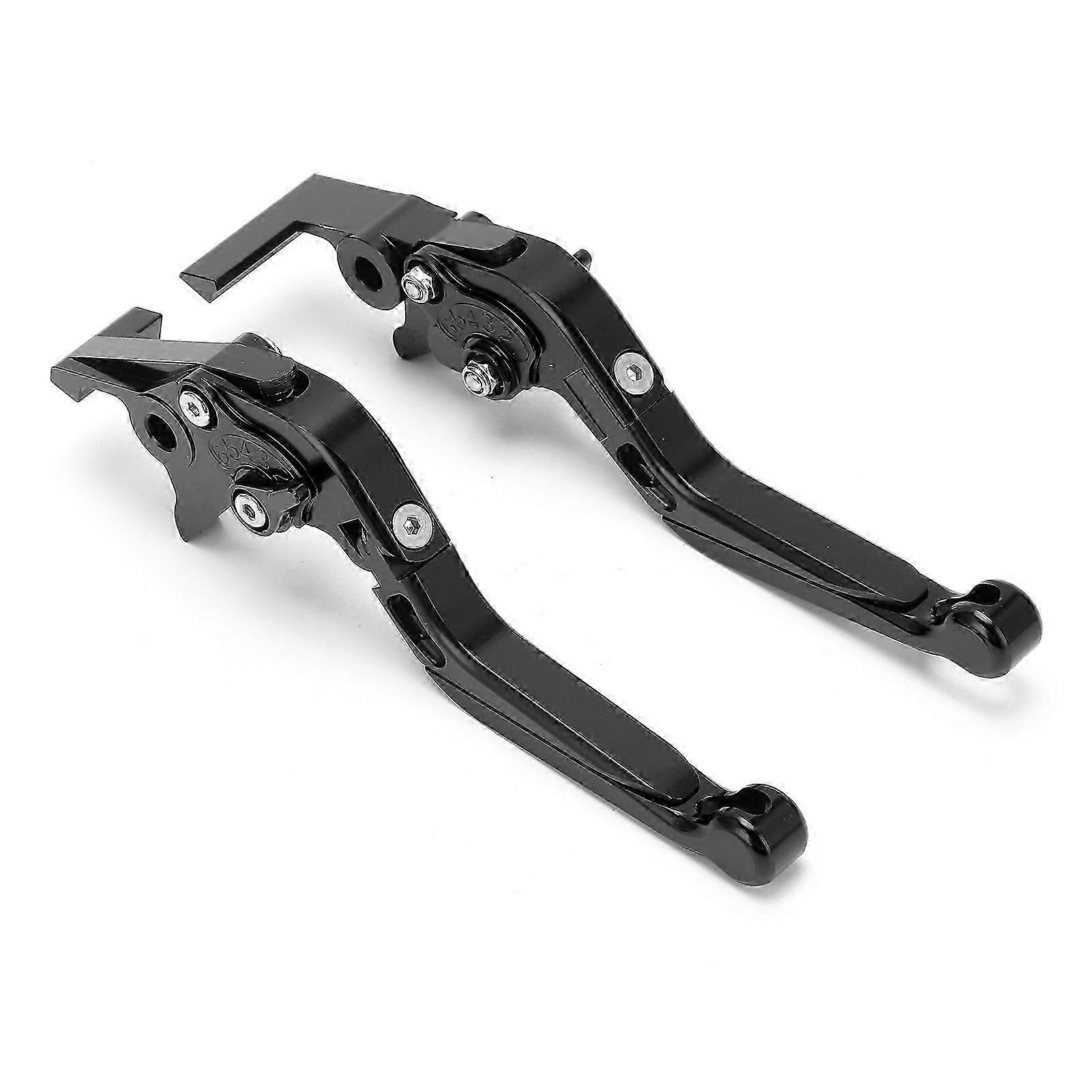 Pair Motorcycle Brake Clutch Levers Extendable Replacement For Yamaha Xmax 250 Xmax300 Xmax400green