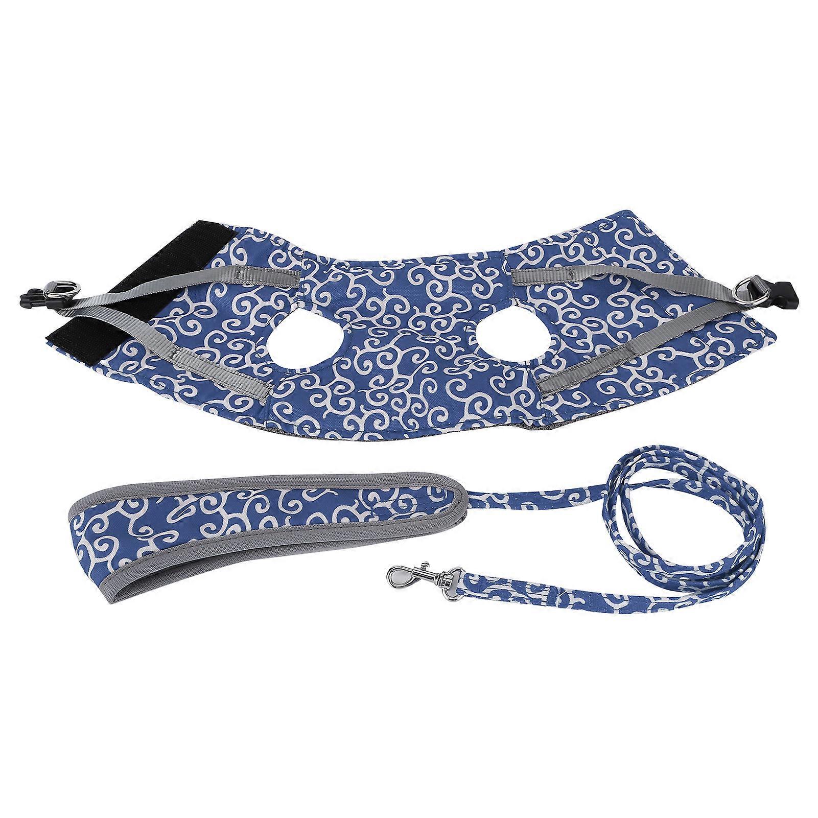 Breathable Pet Leash Vest For Cat And Small Dog, Escape-Prevention Walking Clothing Set