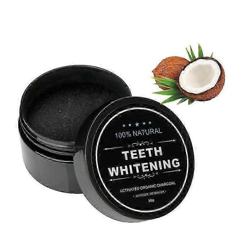 2 Pack Activated Teeth Teeth Cleaning 100% Activated Charcoal Teeth