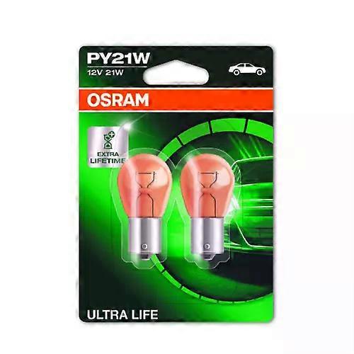 2x Mazda 2 DY Genuine Osram Ultra Life Front Indicator Light Bulbs Pair