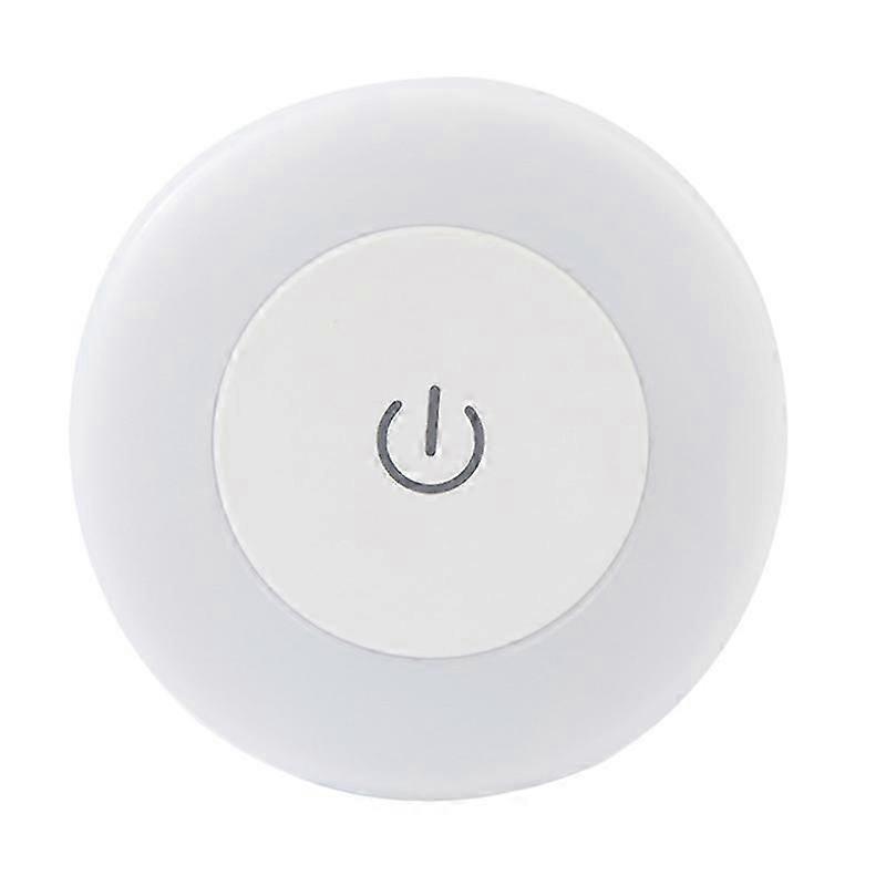 LED Touch Sensor Night Lights 3 Modes Magnetic Base Wall Light USB Rechargeable Round Portable Dimming Soft Light Warm