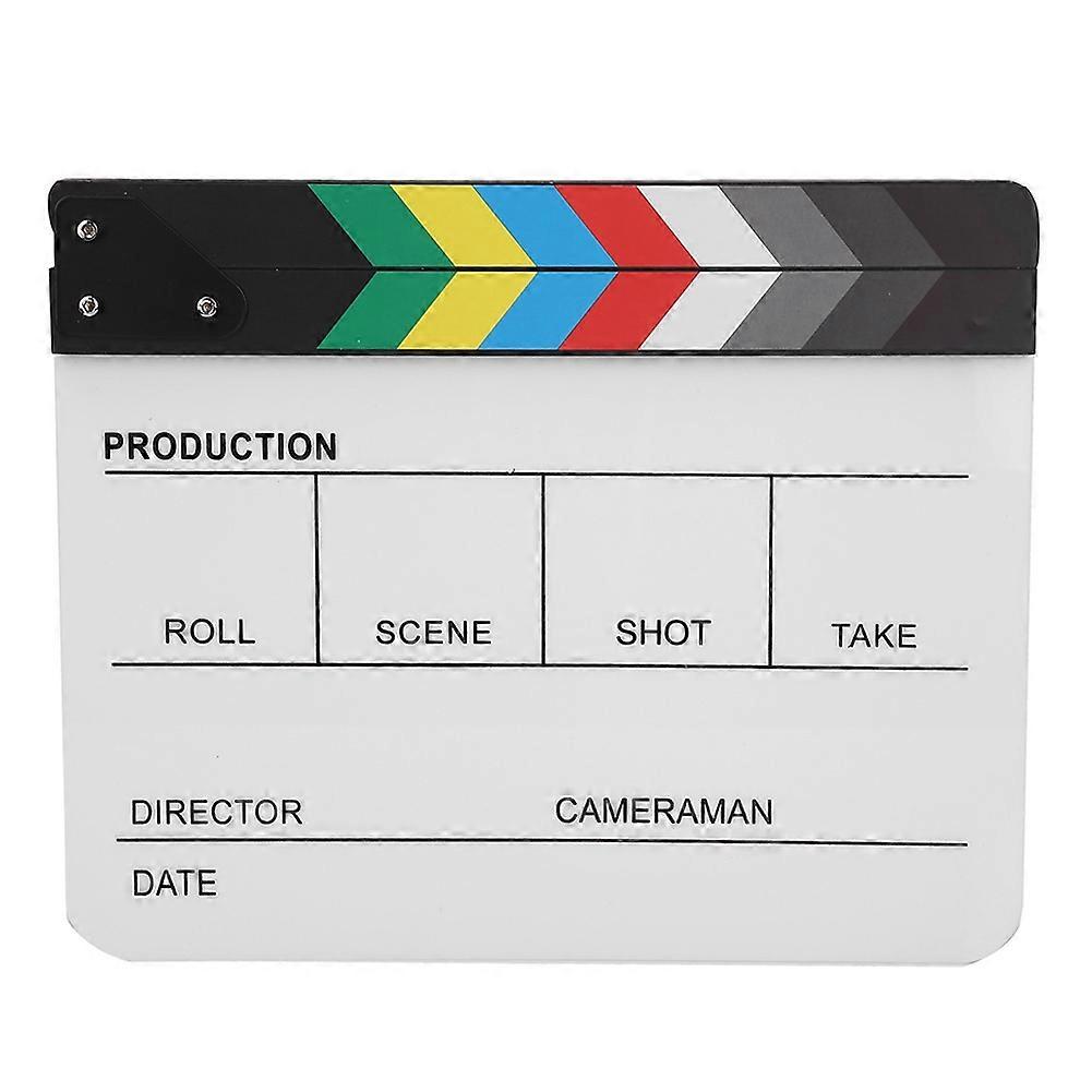 Colourfast Flexible Durable Clapper Board