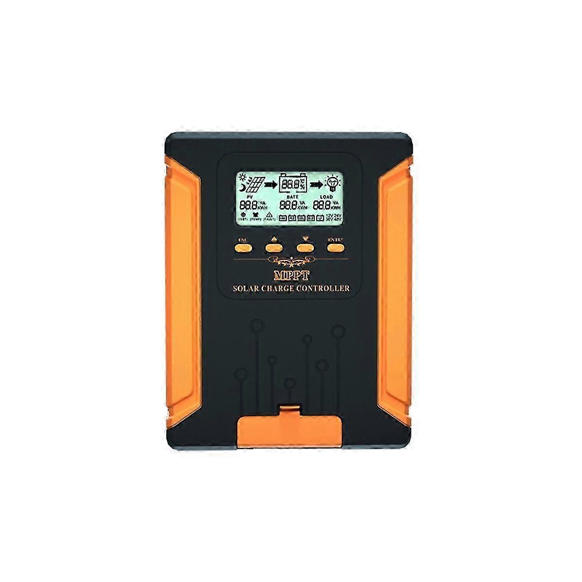 60A MPPT Solar Charge Controller 12V 24V 36V 48V Auto Adapting Lead Acid Lithium Battery Charging f