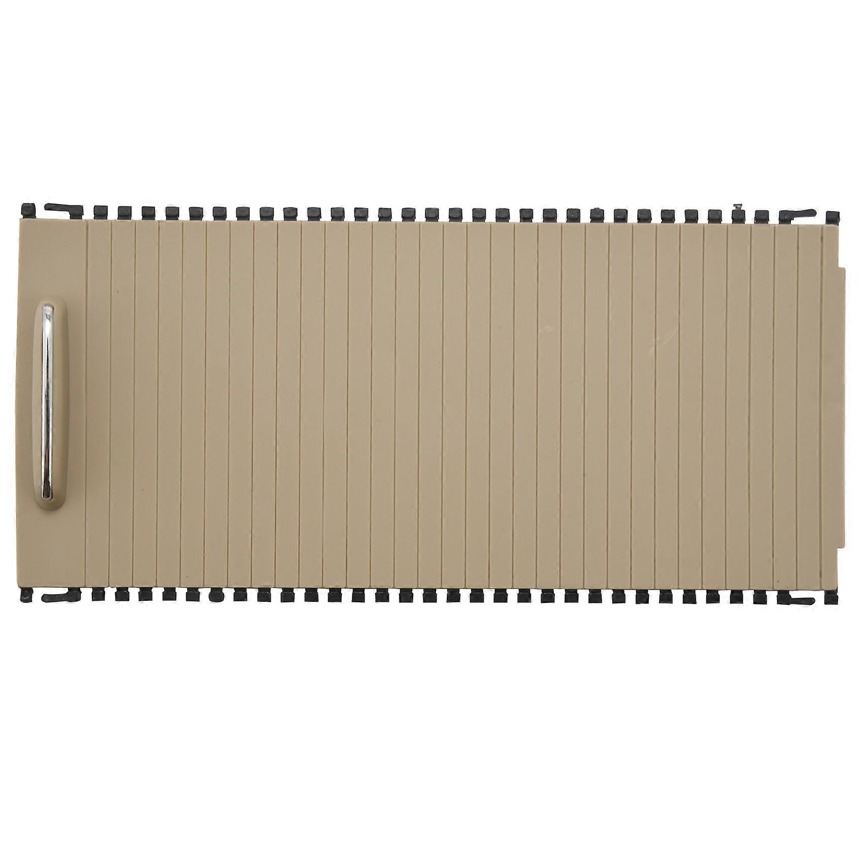 Car Inner Indoor Centre Console Roller Blind Cover Beige