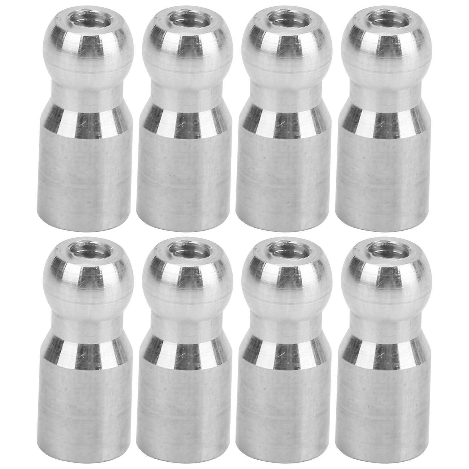 8Pcs Ball Head of Shock Absorber Damper for HPI / HSP / LOSI / AXIAL/ TAMIYA 1/10 RC Car