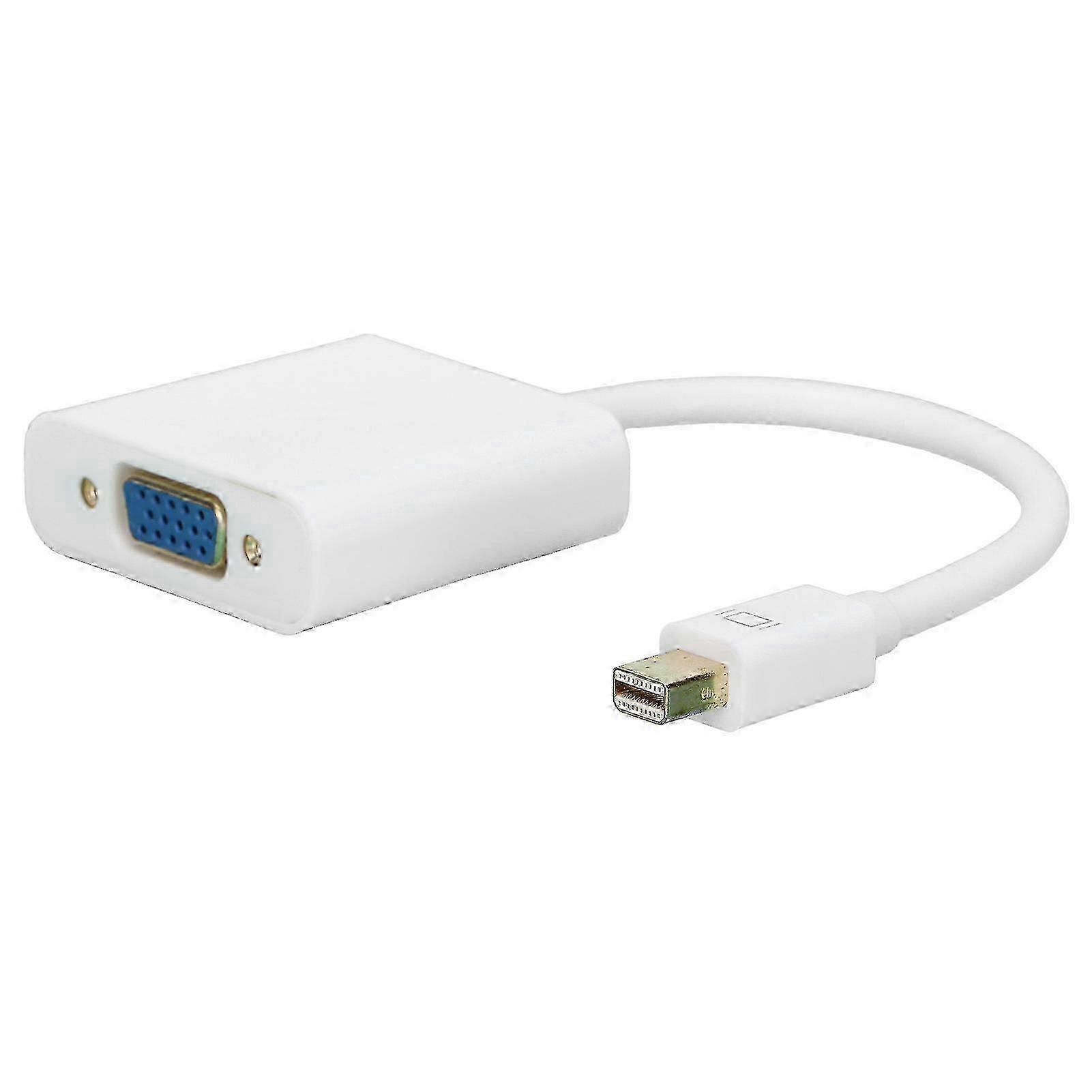 Mindpure Mini DisplayPort to VGA Adapter Fully Compatible Mini DP to VGA Adapter for TVs Monitors Projectors Monitors