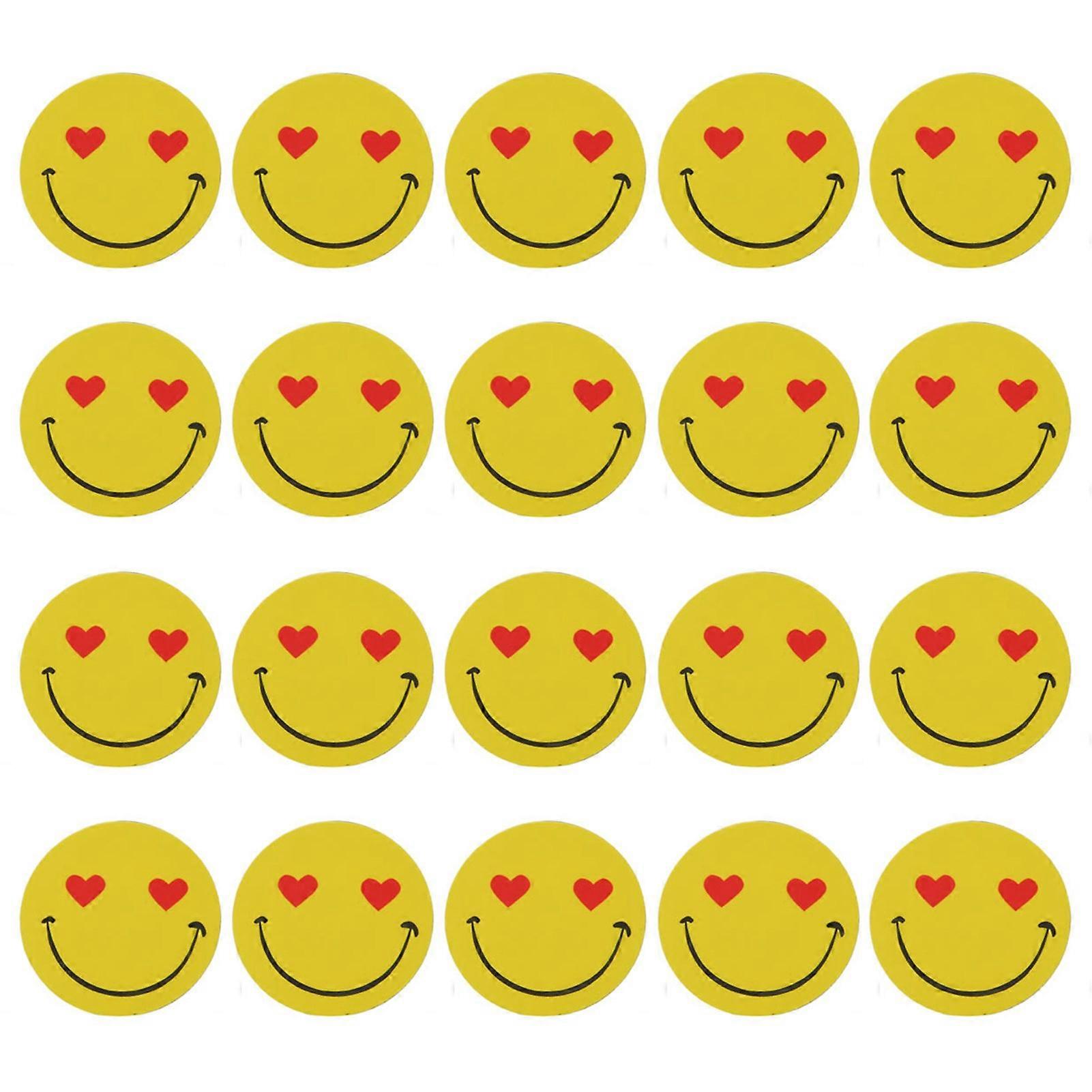 20 Pcs CUID NFC Stickers Adhesive Label Round 40mm Anti Interference Label for Electronic Devices Type 1